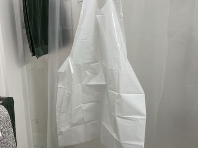 Disposable Plastic Apron White - New