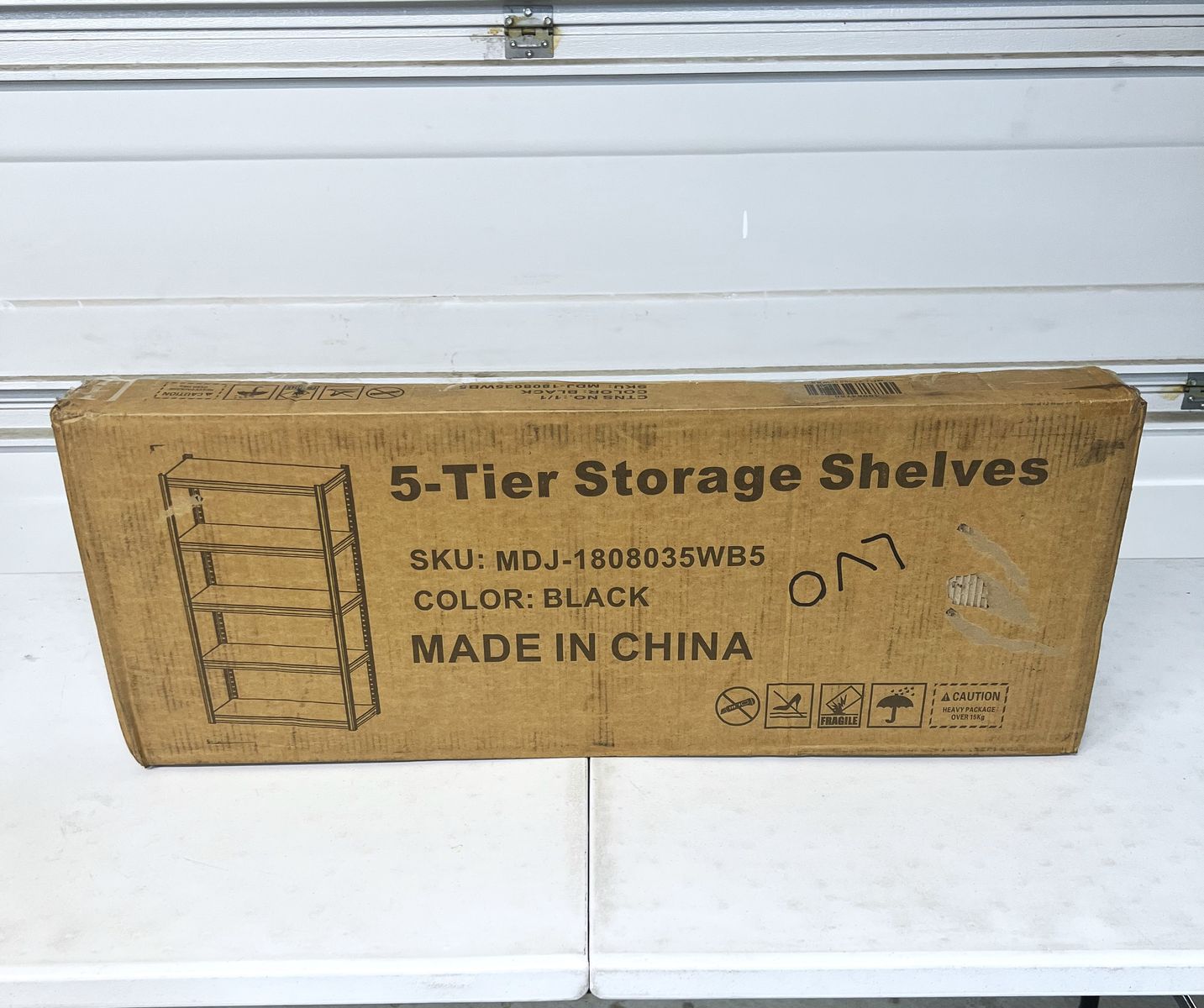 5-Tier Storage Shelves - New in Box