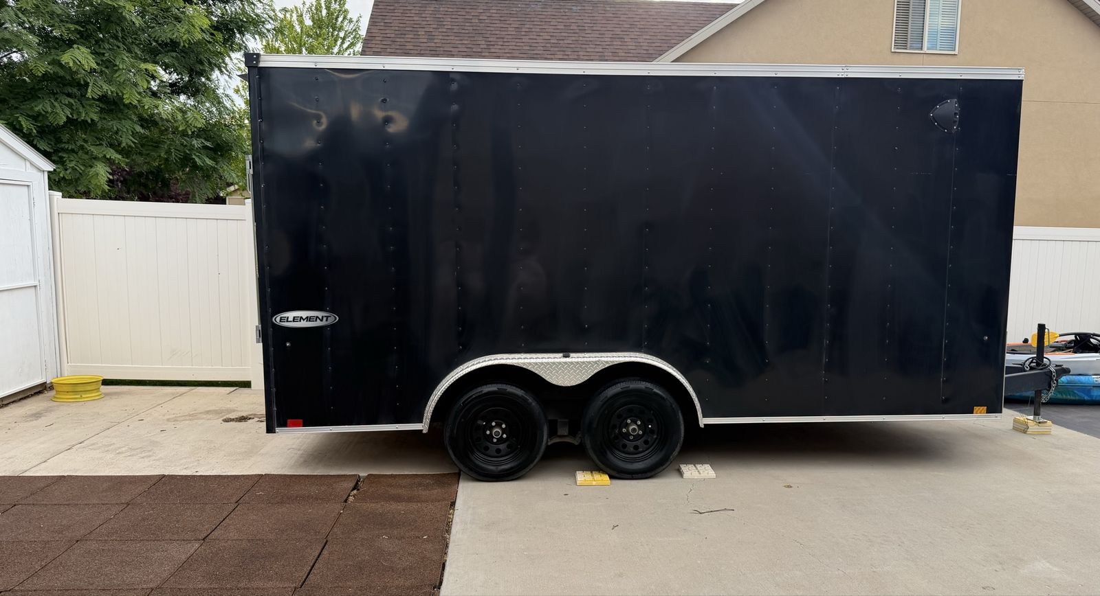 2023 Look Element 16'x7.5' Enclosed Cargo Trailer - Ramp Door & Tie Downs
