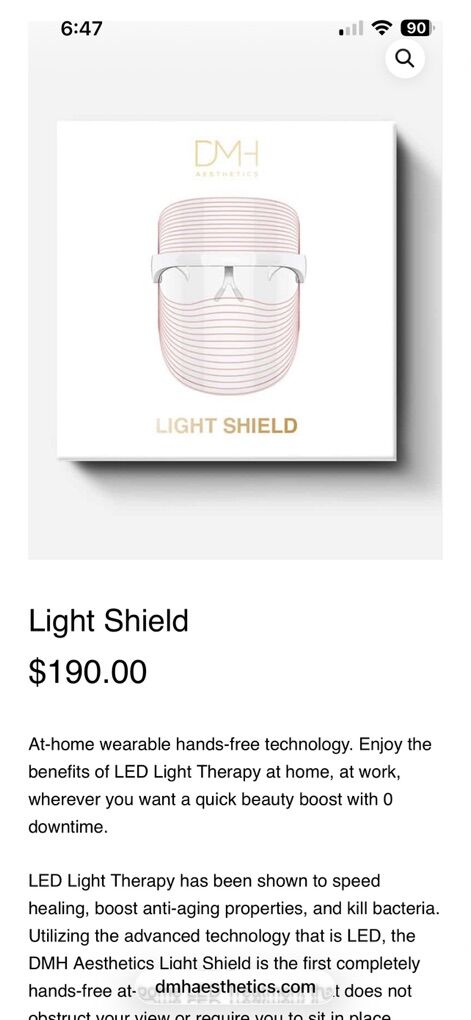 Light Shield Therapy Mask