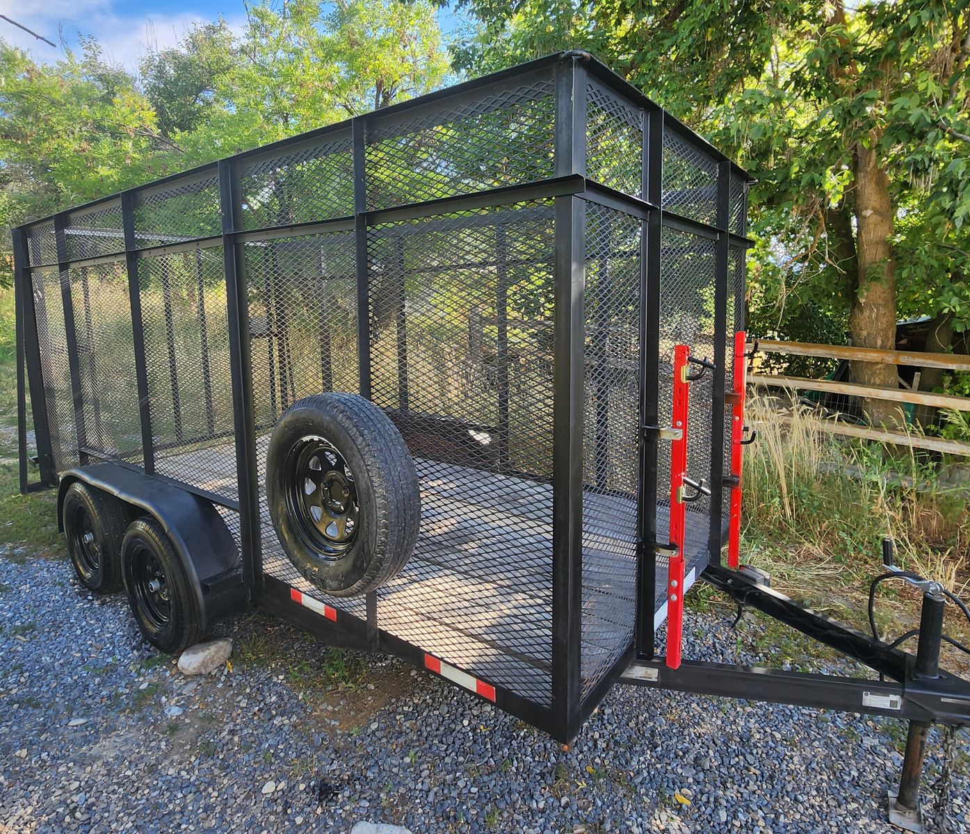 2021 6.5ftx14ft landscape trailer