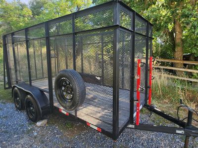 2021 6.5ftx14ft landscape trailer