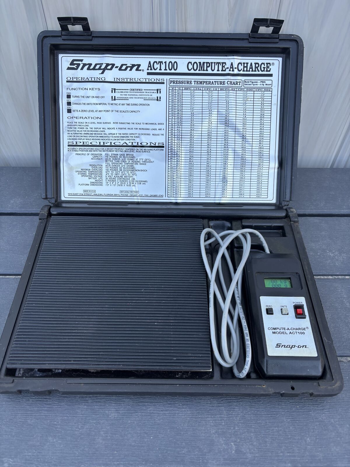 Snap-on ACT100 Scale