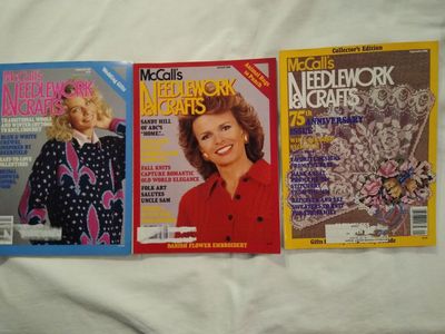 Vintage McCalls Needlework & Crafts Magazines