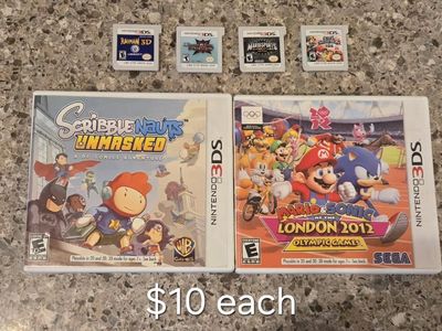 Nintendo 3ds games including Super Smash Bros! trades considered!