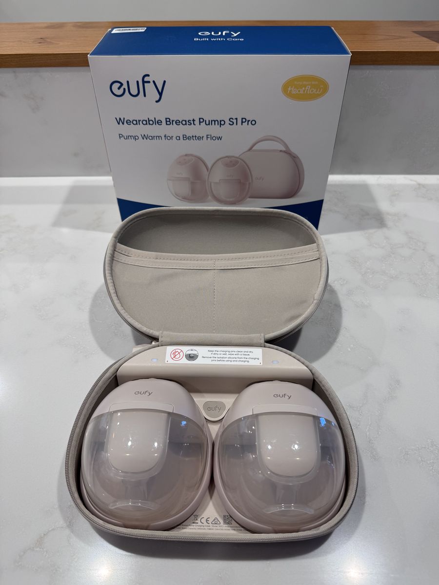 Eufy Wearable Breast Pump S1 Pro (+ FREE Spectra S1!)