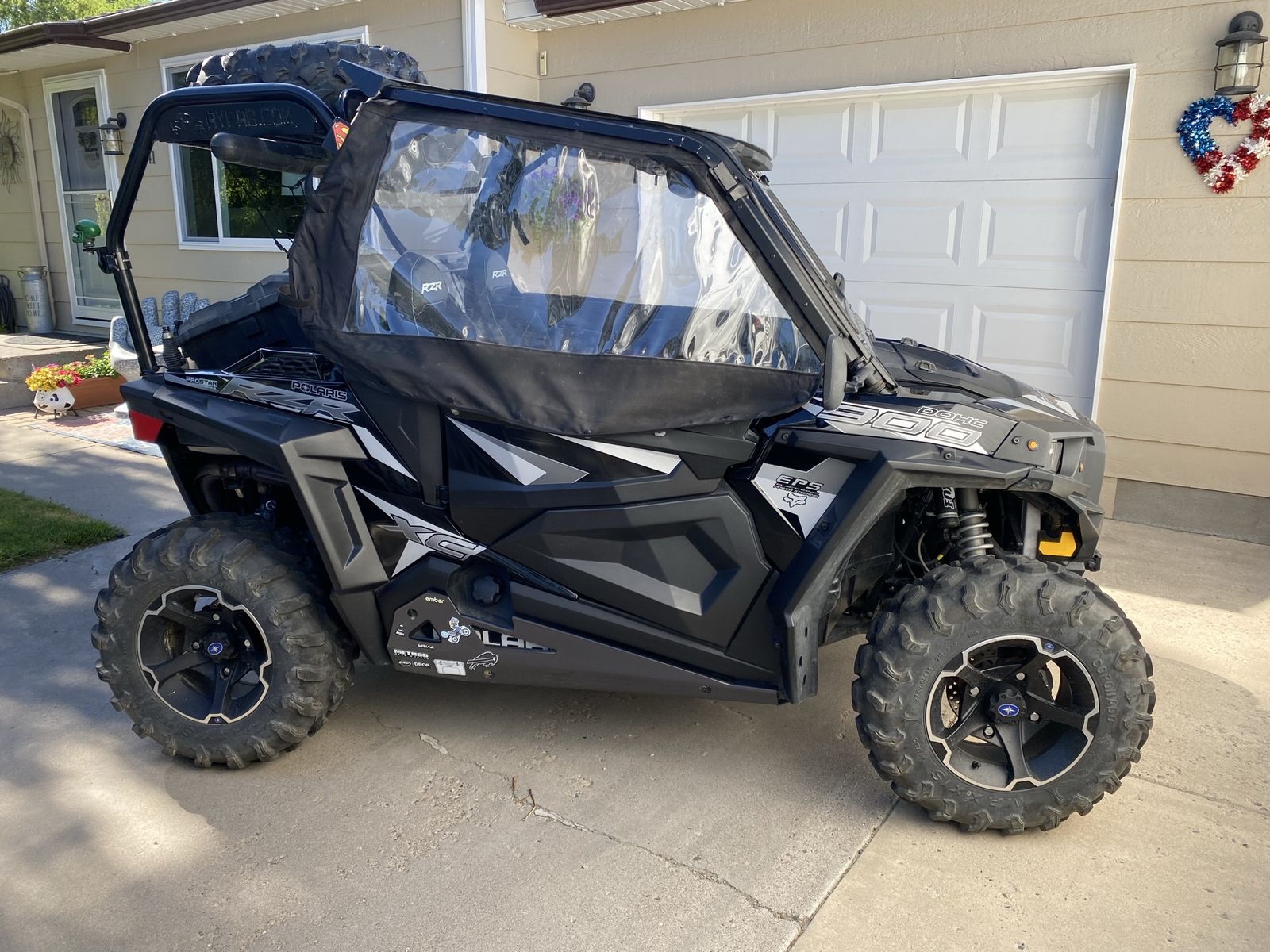 Polaris RZR 900 XC with Trailer