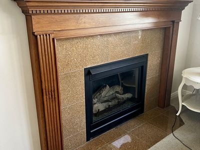 Maple Wood Fire Place Mantle
