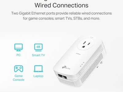 TP-Link AV2000 powerline Ethernet adapter TL-PA9020P kit