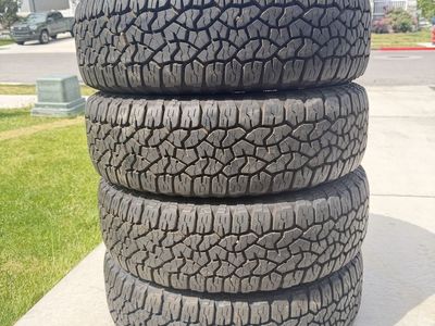 235/60R16 Goodyear Wrangler Workhorse AT Almost new