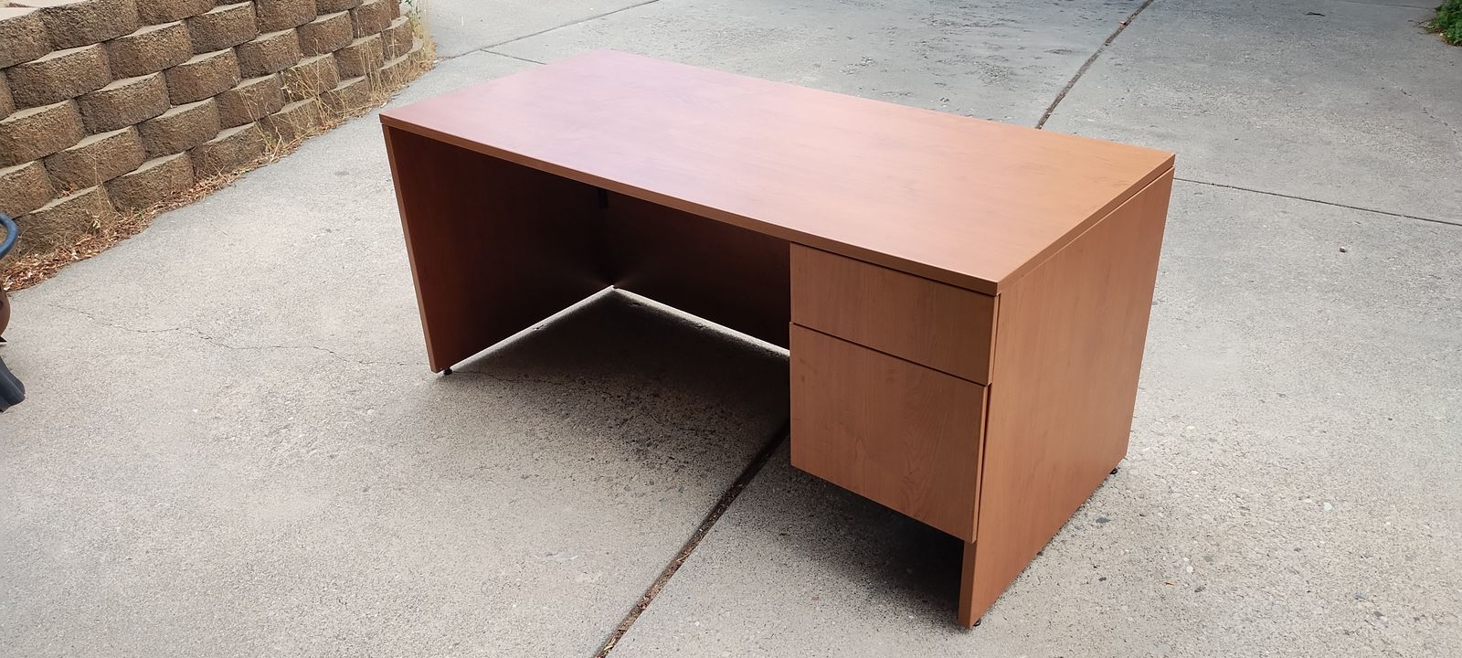 Laminate 2-Drawer Desk