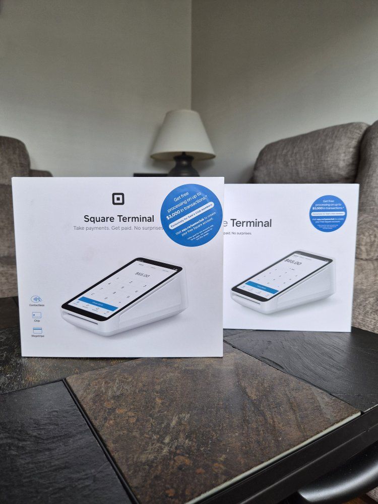 Square Terminal Card Reader - All-in-one POS device for payments & receipts