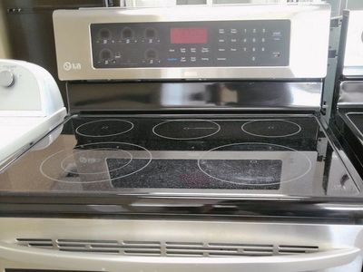 Stainless Steel Smooth Top Range~Great Condition~90 Day Guarantee