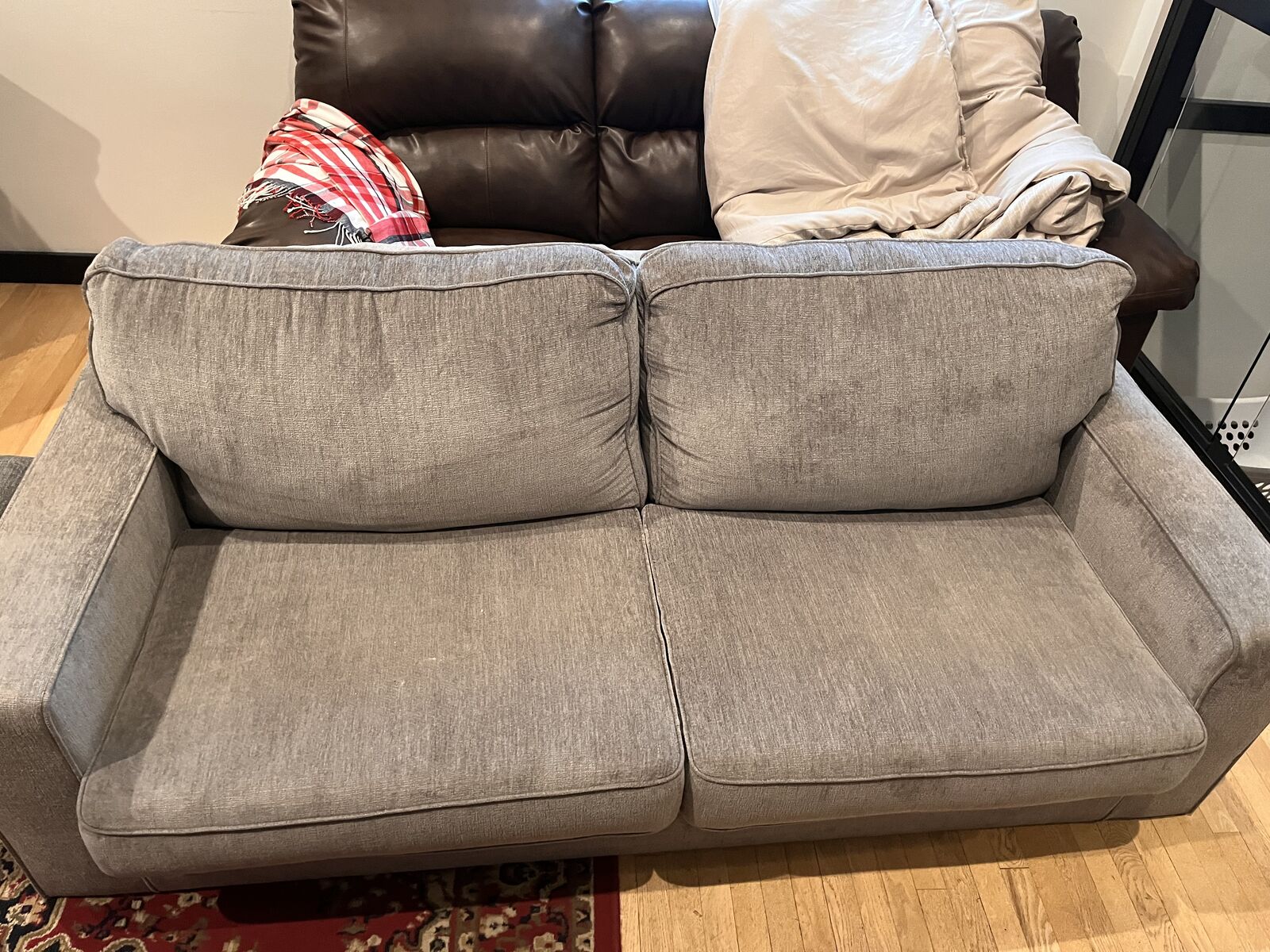 Queen size sleeper sofa - like new