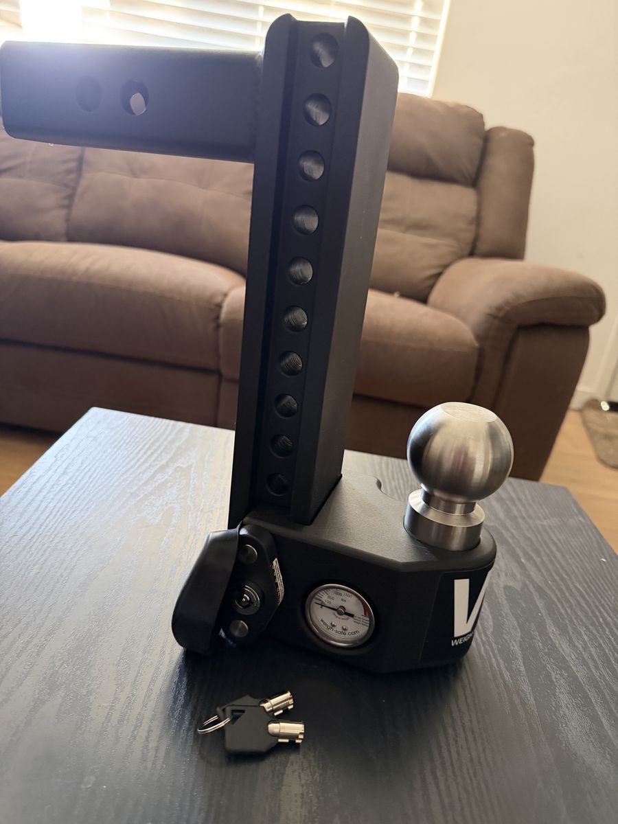 Steel Trailer Hitch 10” Drop & 2” Shank