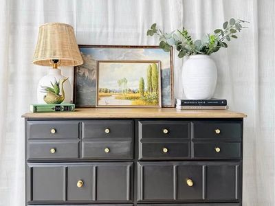 Modern Boho Chic 6 Drawer Dresser | Boho 6 Drawer Chest | Modern Dresser #3