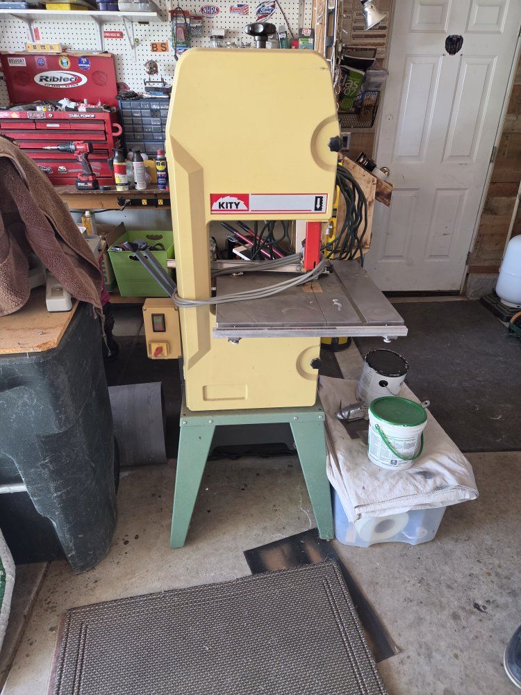 Kity 613 Vintage Woodworking Bandsaw with Stand