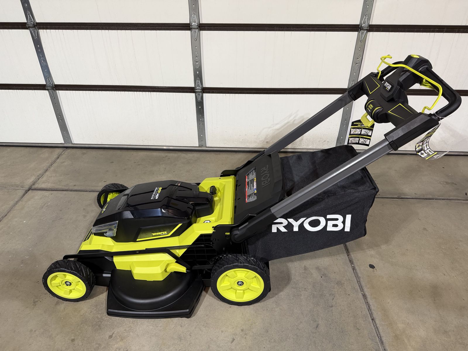 New Ryobi 80V HP 30-inch Mower Self Propelled