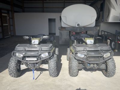 2010 and 2012 Polaris sportsman X2