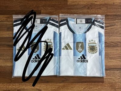 Adidas Argentina 3-Star World Champions 2022 Soccer Jersey Size XL