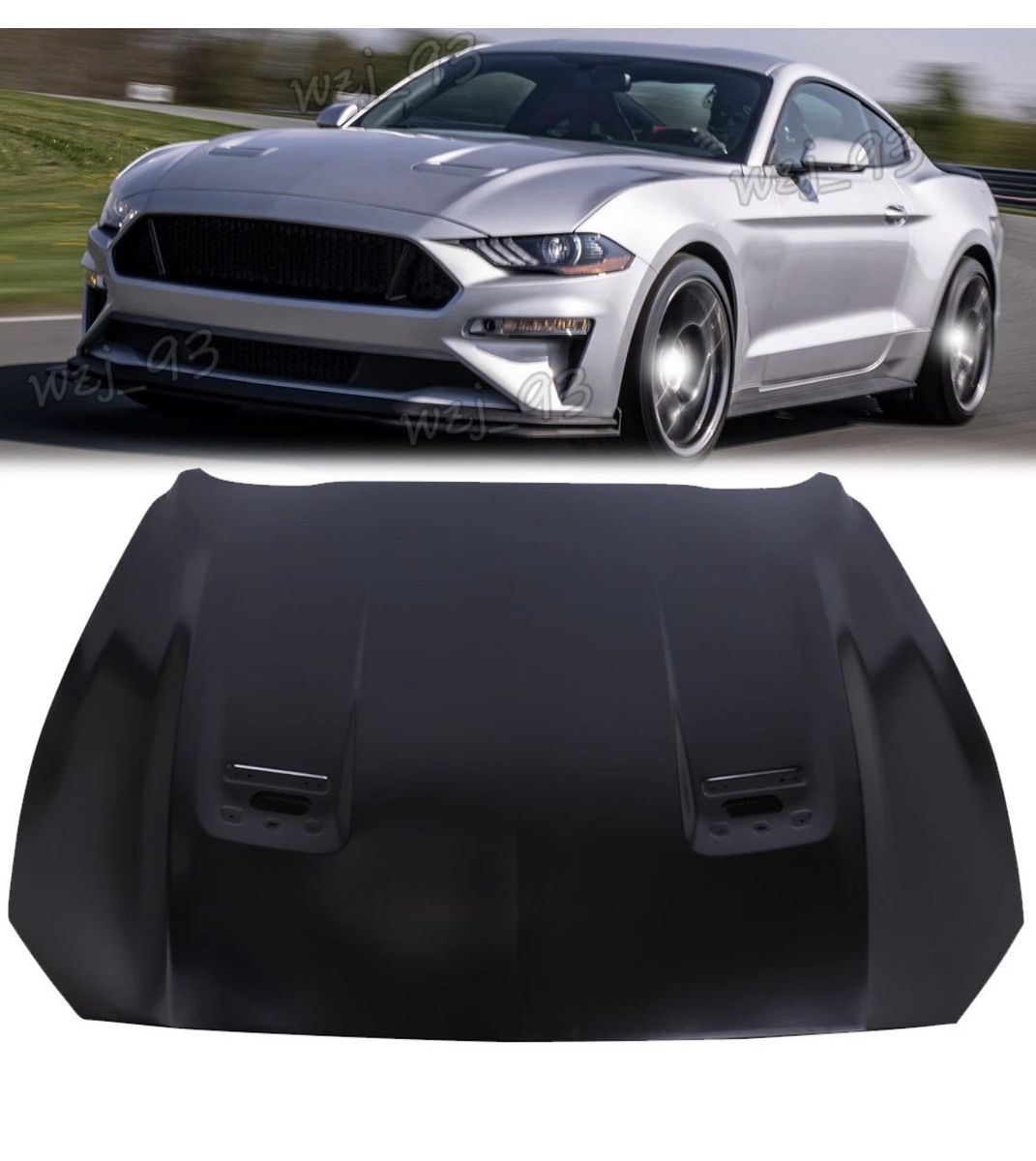 18-23 Ford Mustang Front Hood
