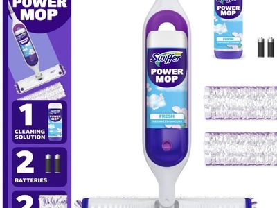 Swiffer power mop multi-surface mop kit