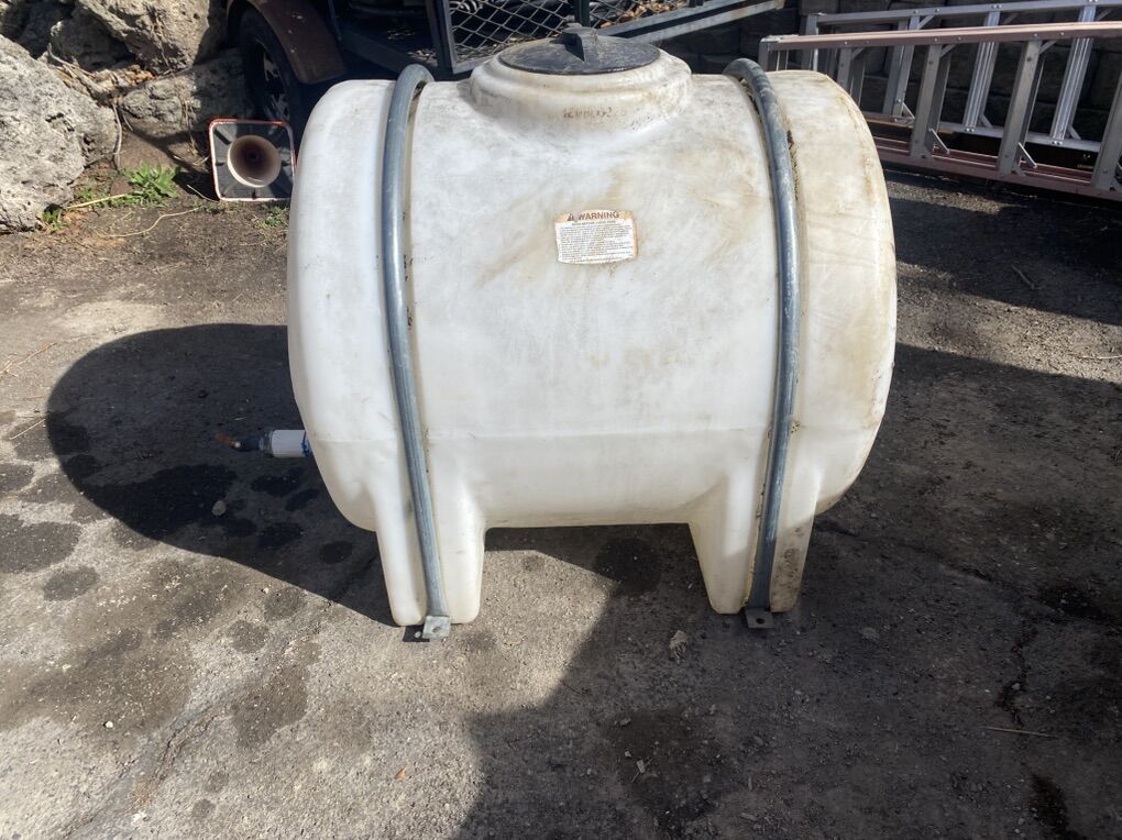 125 Gallon Plastic Container