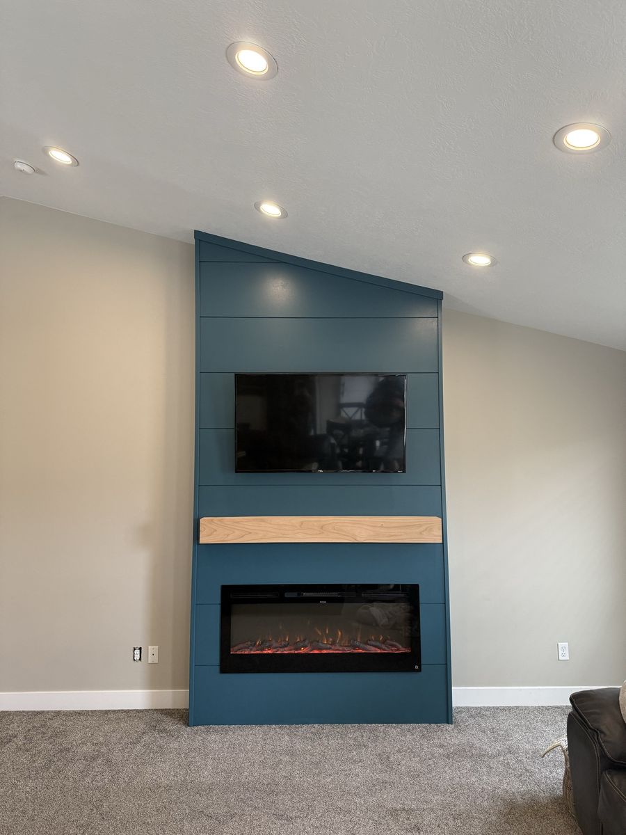 Custom Electric Fireplace