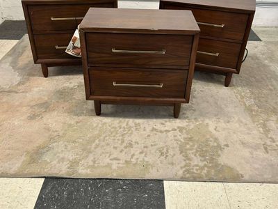 COSTCO MARINA DEL RAY NIGHTSTANDS W/ POWER OUTLETS!! **DAMAGED**