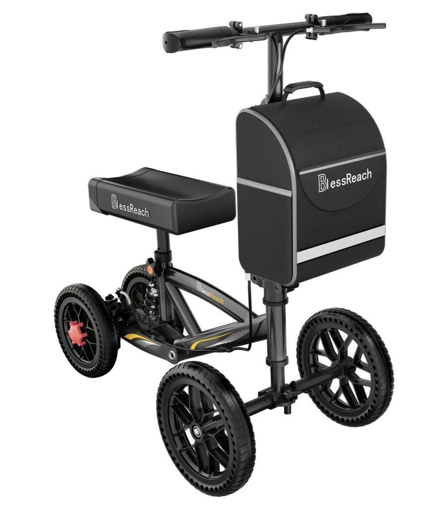Super Duty Deluxe Post Surgery Knee Scooter New