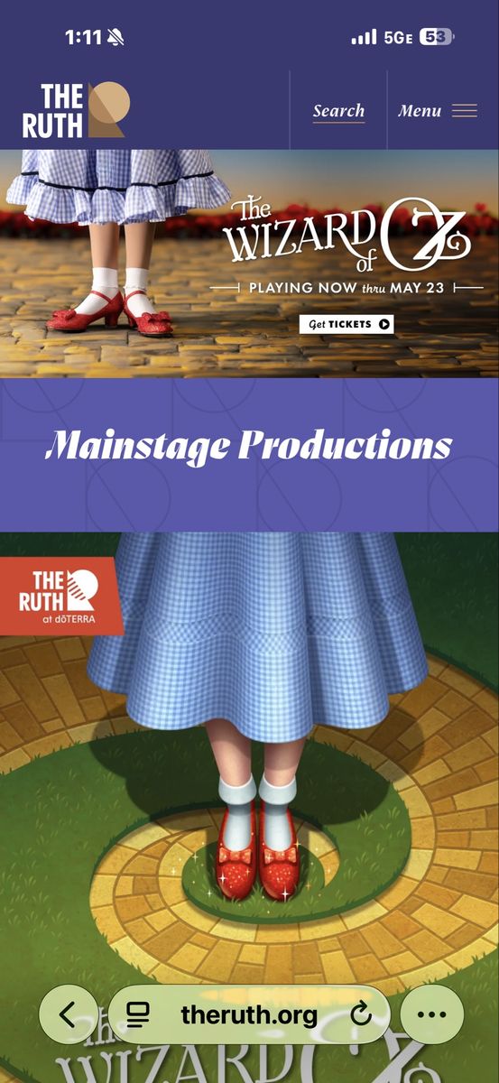 Ticket For Wizard Of Oz TONIGHT!