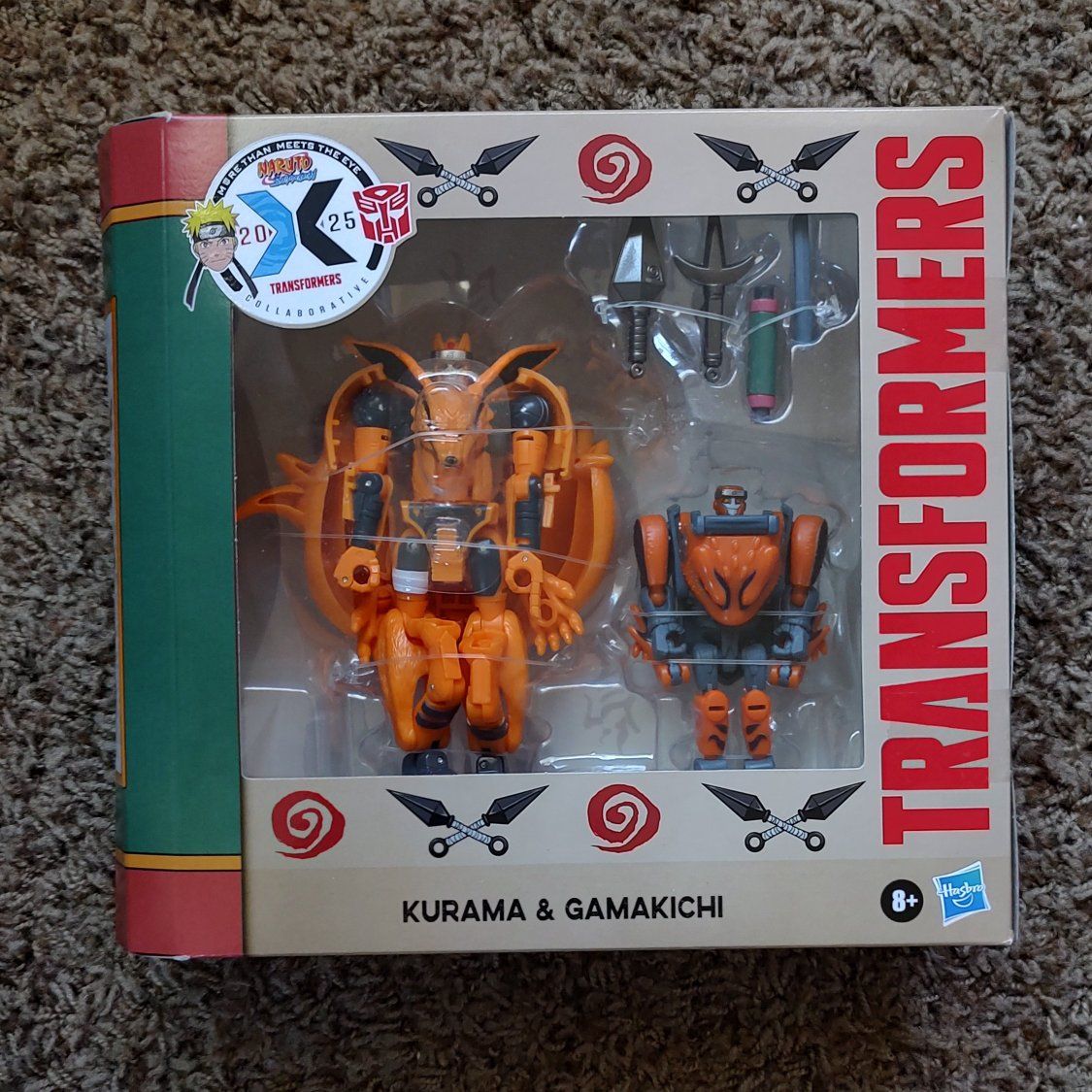 New Transformers - Kurama and Gamakichi