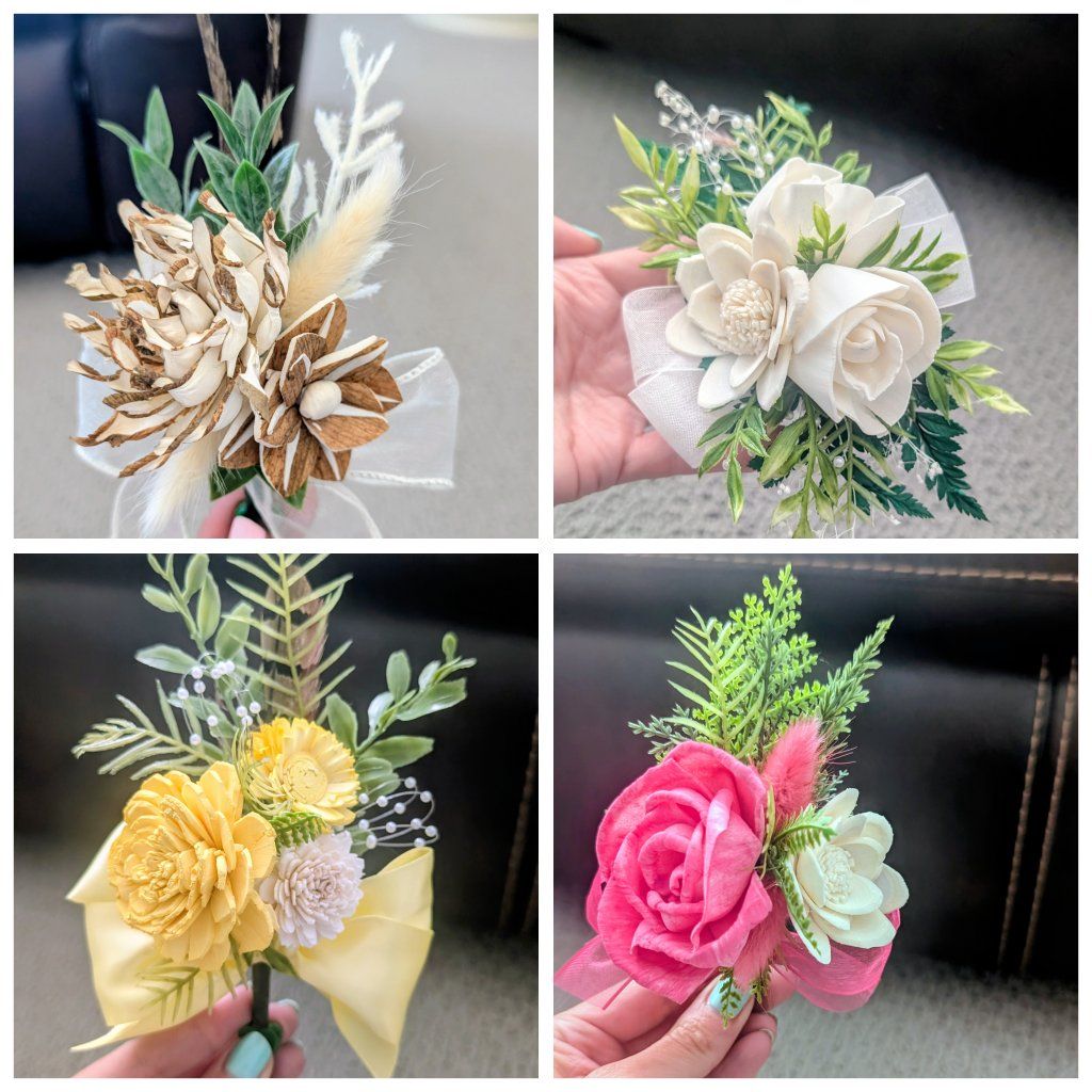 Corsage's & Boutonniere's for high school dances