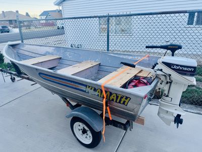 Welded Aluminum Fishing Boat