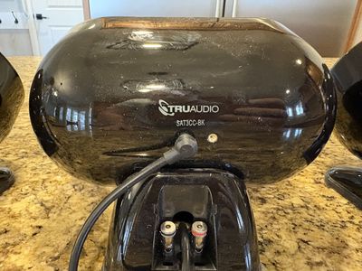 TruAudio SAT3CC-BK satellite speakers