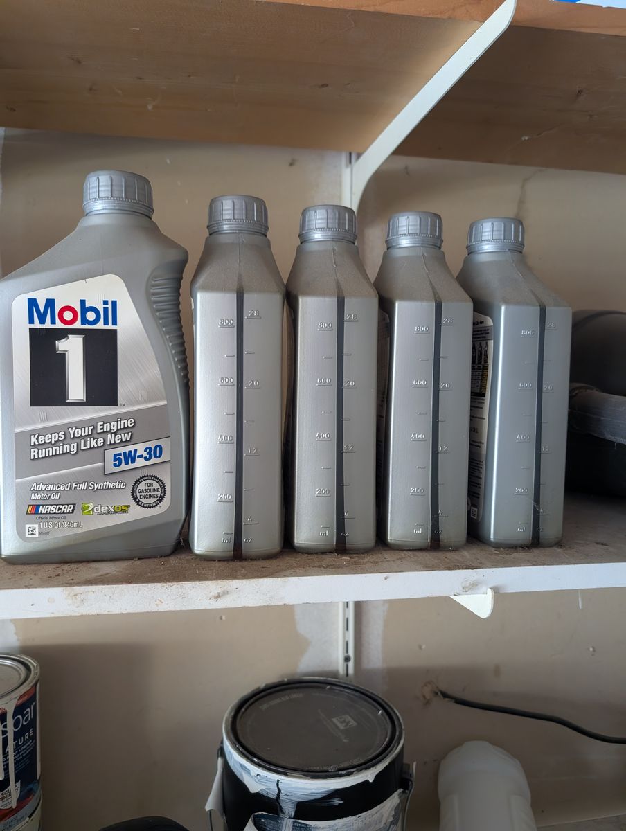 Mobil 1 Advanced Full Synthetic 5W-30 Motor Oil - 5x Quart Bottles