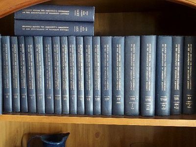 Warren Commission Report & Hearings Kennedy Assassination 24Volumes SET 1st edition 1964