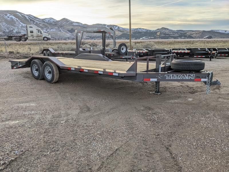 2025 Titan Trailers Lo-Glide Equipment Trailer