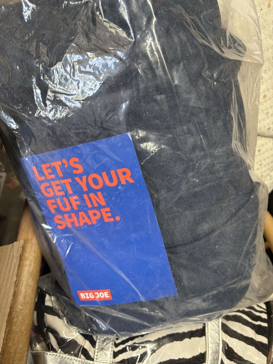 Big Joe Fuf XL Bean Bag Chair Insert - Blue - New in Packaging