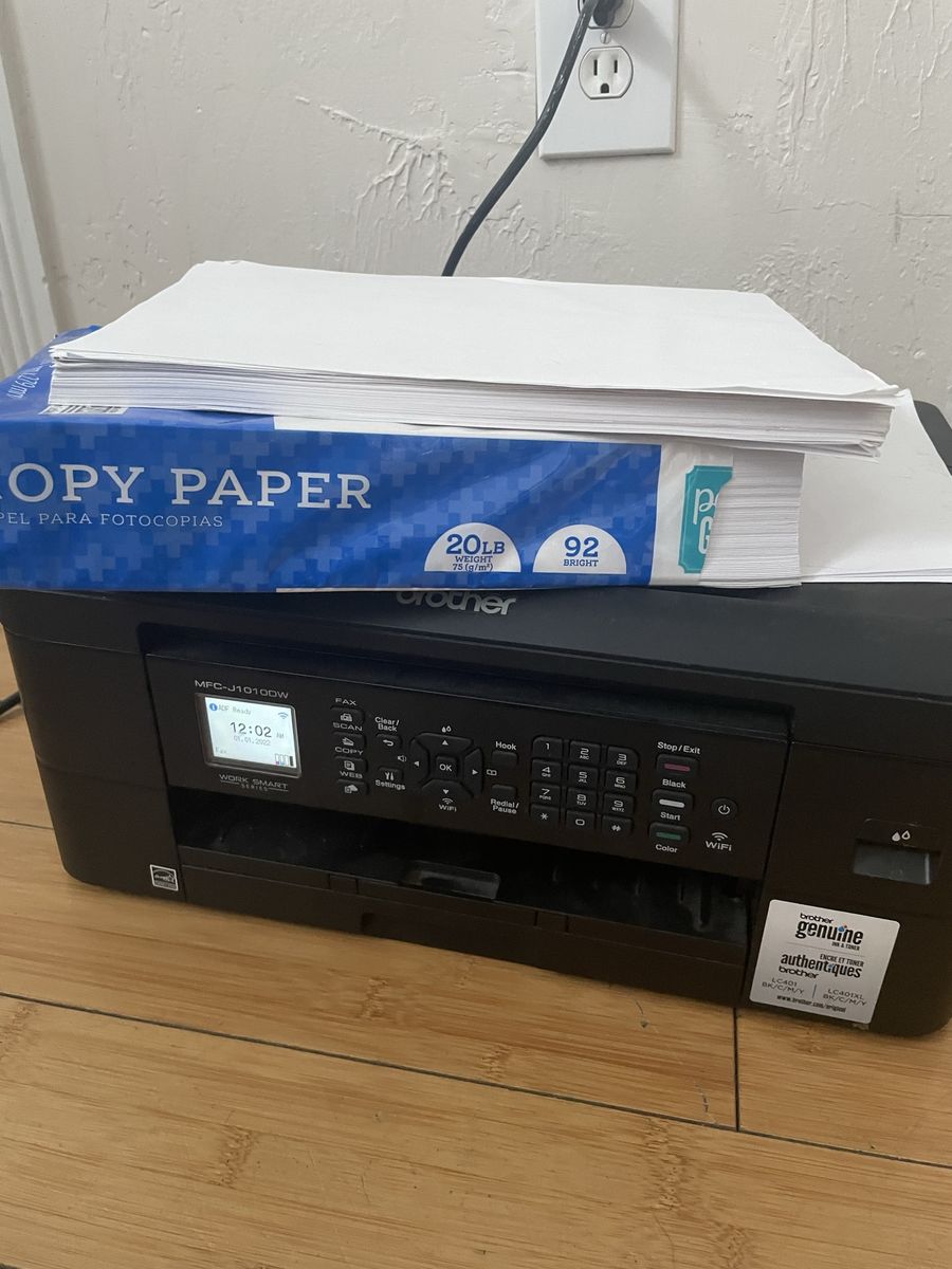 Brother MFC-J1010DW Wireless All-in-One Inkjet Printer - Print, Copy, Scan, Fax