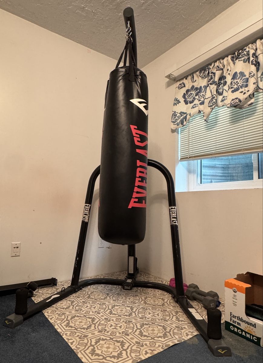 100lb Everlast Boxing Bag w/ Stand