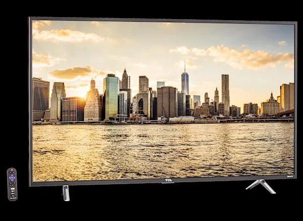 55" TCL Roku Smart TV with Remote Control