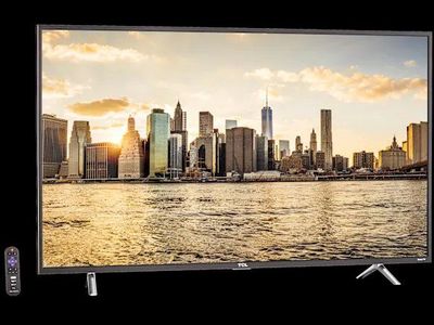 55" TCL Roku Smart TV with Remote Control