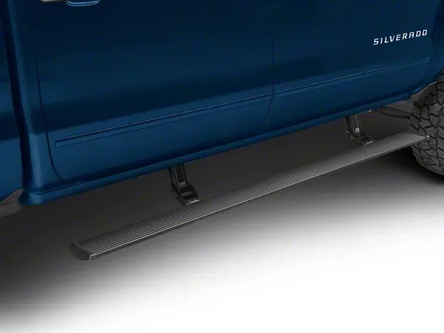 AMP Research PowerSteps W/LED Lighting for 15-19 Chevrolet Silverado GMC Sierra 2500 HD 3500 HD Duramax AMP 75154-01A-B