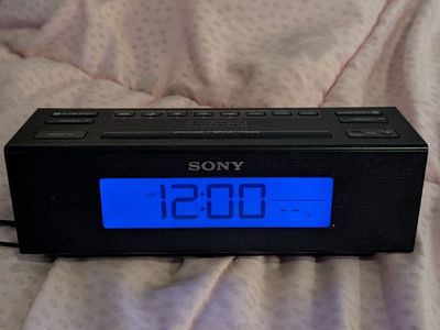 SONY RADIO BUNDLE! HANDHELD AND ALARM CLOCK
