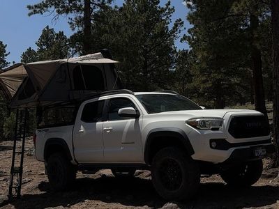 Overland Setup Package Tent Awning 2016 Toyota Tacoma