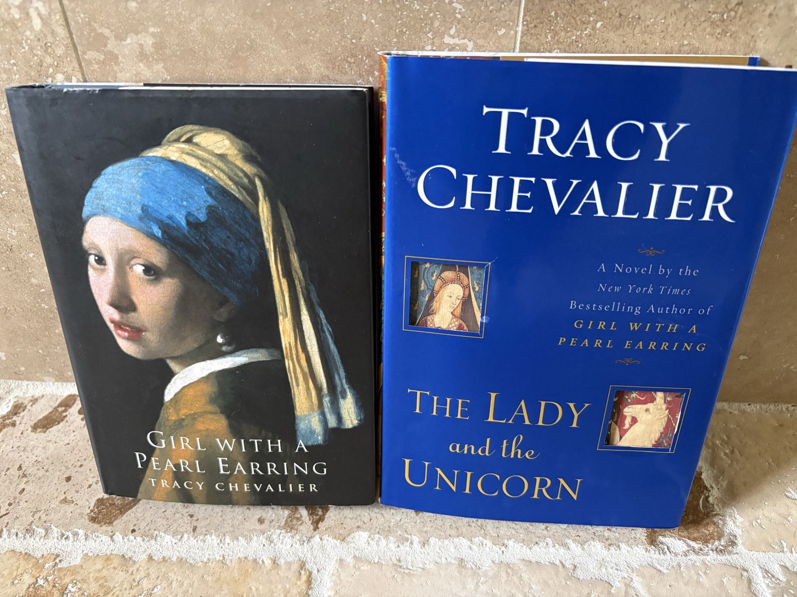 2 Tracy Chevalier Books - Girl W/ A Pearl Earring