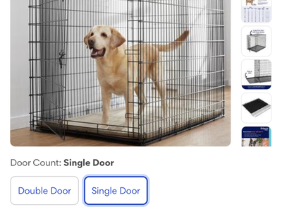 Frisco Heavy Duty Single Door Wire Dog Crate, XX-Large