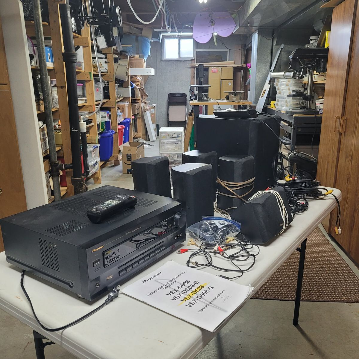 Pioneer Surround Sound System Complete