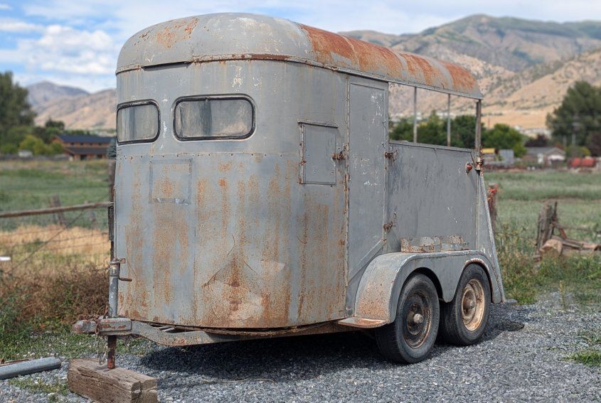 2 horse trailer